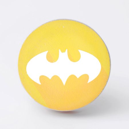 Handmade Pine Wood Batman Drawer Knob for Kids